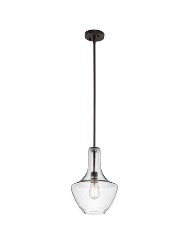 Elstead EVERLY Wisząca E27 1x60W Antyczny Brąz KL-EVERLY-P-S-OZ