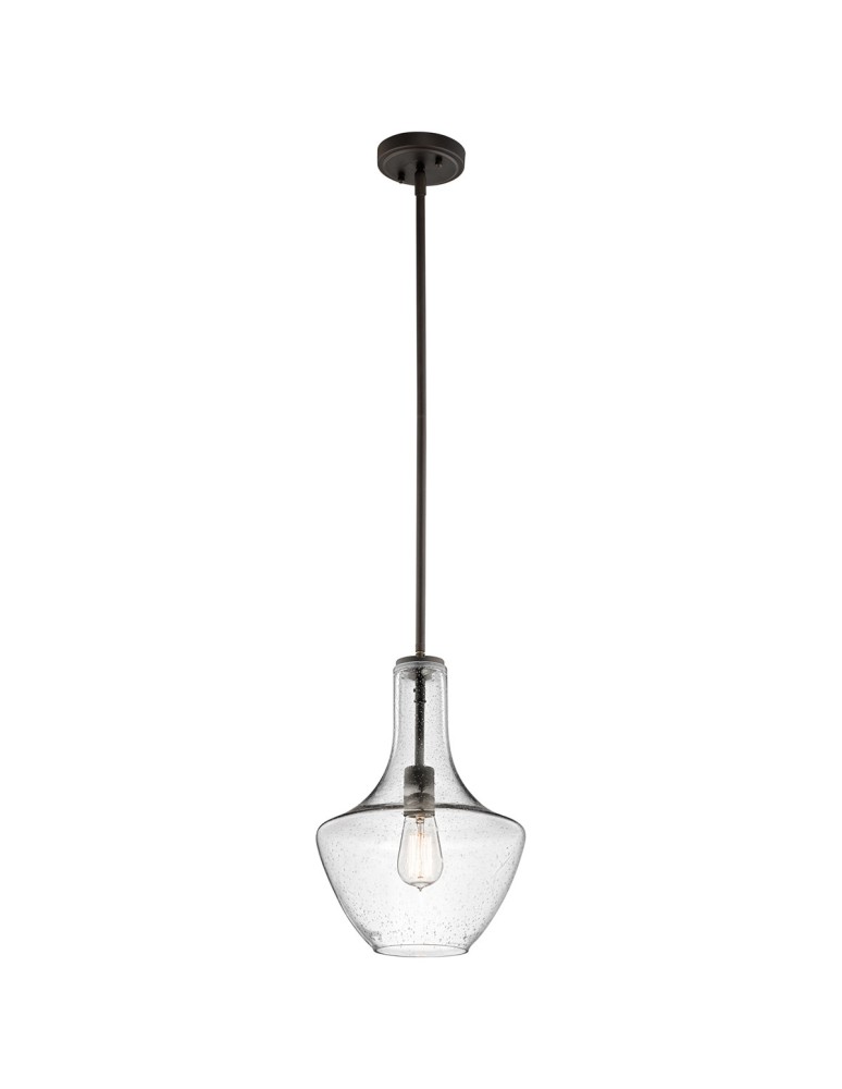 Lampy wiszące - Elstead EVERLY Wisząca E27 1x60W Antyczny Brąz KL-EVERLY-P-S-OZ - produkt kolory-swiatla.pl 1