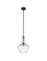 Elstead EVERLY Wisząca E27 1x60W Antyczny Brąz KL-EVERLY-P-S-OZ