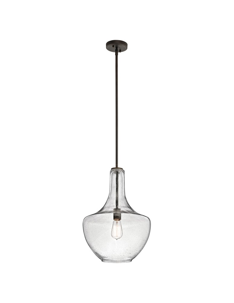 Lampy wiszące - Elstead EVERLY Wisząca E27 1x60W Antyczny Brąz KL-EVERLY-P-M-OZ - produkt kolory-swiatla.pl 1