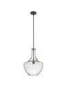 Elstead EVERLY Wisząca E27 1x60W Antyczny Brąz KL-EVERLY-P-M-OZ