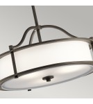 Lampy wiszące w stylu nowojorskim - Elstead EMORY Wisząca E27 3x100W Cynkowy KL-EMORY-P-S-OZ - product 3