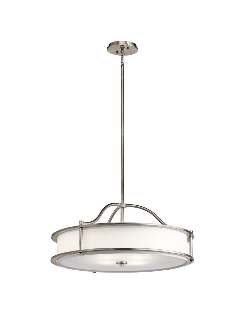 Lampy wiszące w stylu nowojorskim - Elstead EMORY Wisząca E27 4x100W Cynkowy KL-EMORY-P-M-CLP - produkt kolory-swiatla.pl 1