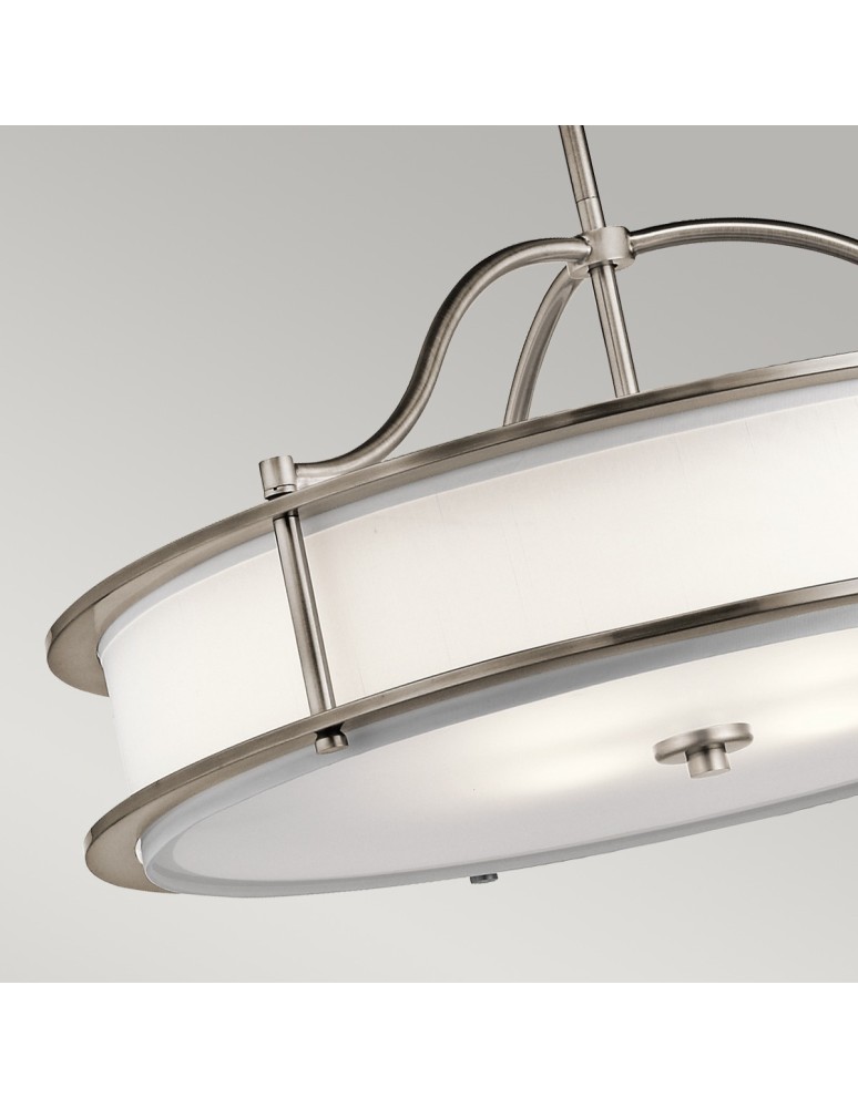 Elstead EMORY Wisząca E27 4x100W Cynkowy KL-EMORY-P-M-CLP