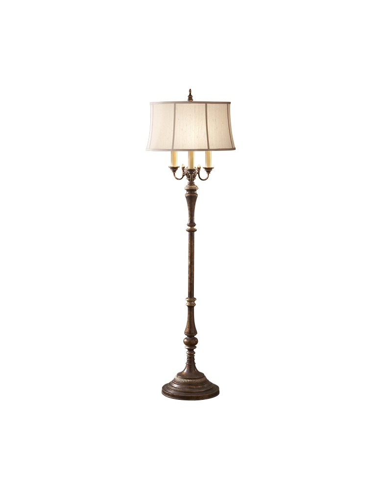Lampy podłogowe - Feiss GIBSON 4x60W E27 FE/GIBSON FL Podłogowa - produkt kolory-swiatla.pl 1