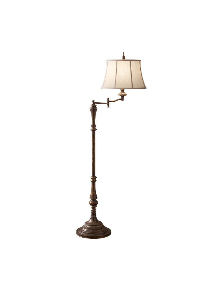 Lampy podłogowe łamane - Feiss GIBSON 1xE27 FE/GIBSON SWFL Podłogowa - produkt kolory-swiatla.pl 1