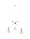 Elstead DANIKA Żyrandol E27 3x60W Biały KL-DANIKA3