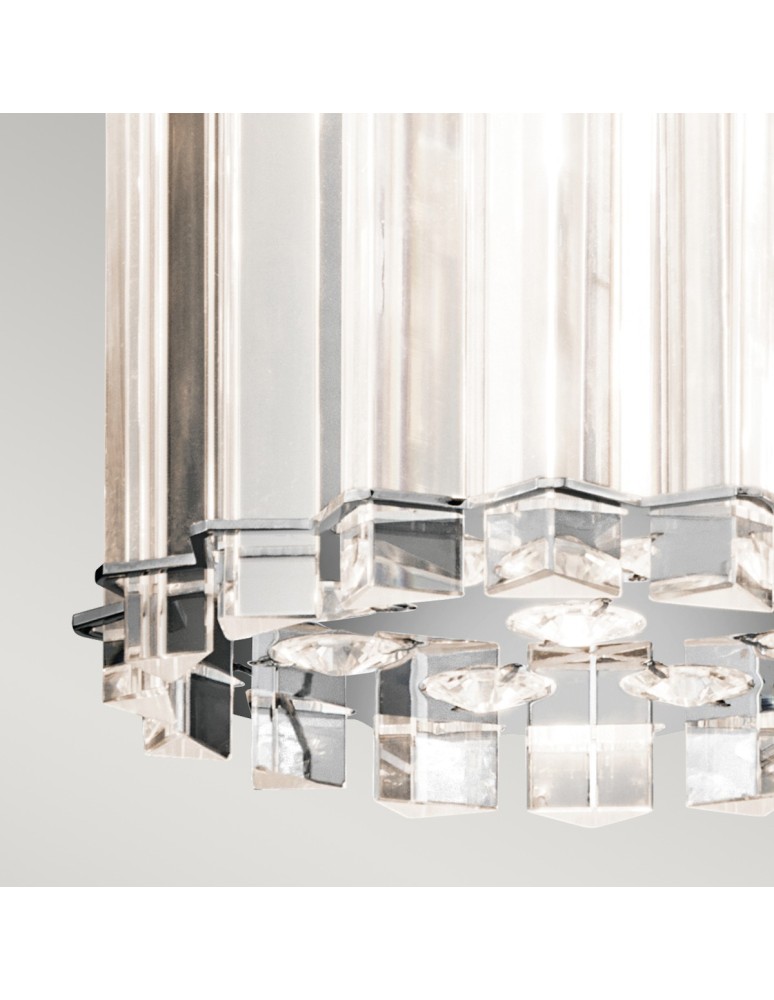 Elstead CRYSTAL SKYE Wisząca G9 2x3W Chrom KL-CRYSTAL-SKYE-MP