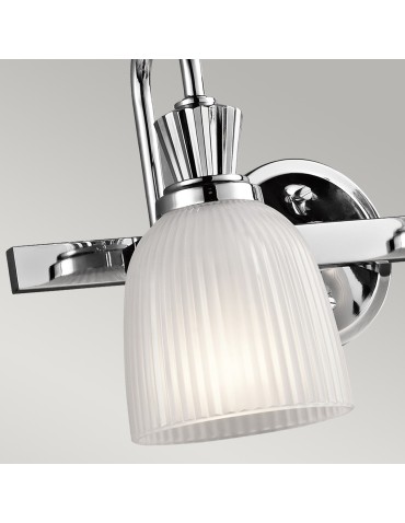 Elstead CORA Kinkiet G9 2x3W IP44 Chrom KL-CORA2-BATH - produkt 2
