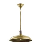 Lampy wiszące - Elstead COBSON Wisząca E27 1x60W Mosiądz KL-COBSON-P-BR - produkt 1