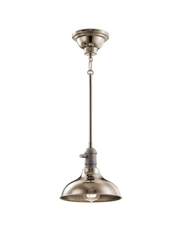 Elstead COBSON Wisząca E27 1x60W Mosiądz KL-COBSON-MP-PN