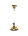 Elstead COBSON Wisząca E27 1x60W Mosiądz KL-COBSON-MP-BR