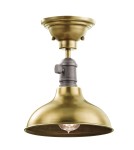 Lampy wiszące - Elstead COBSON Wisząca E27 1x60W Mosiądz KL-COBSON-MP-BR - produkt 2
