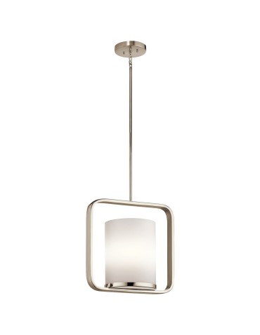 Elstead CITY LOFT Wisząca E27 1x60W Nikiel KL-CITY-LOFT-P-M
