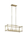Elstead CAYDEN Żyrandol E14 6x60W Mosiądz KL-CAYDEN-ISLE