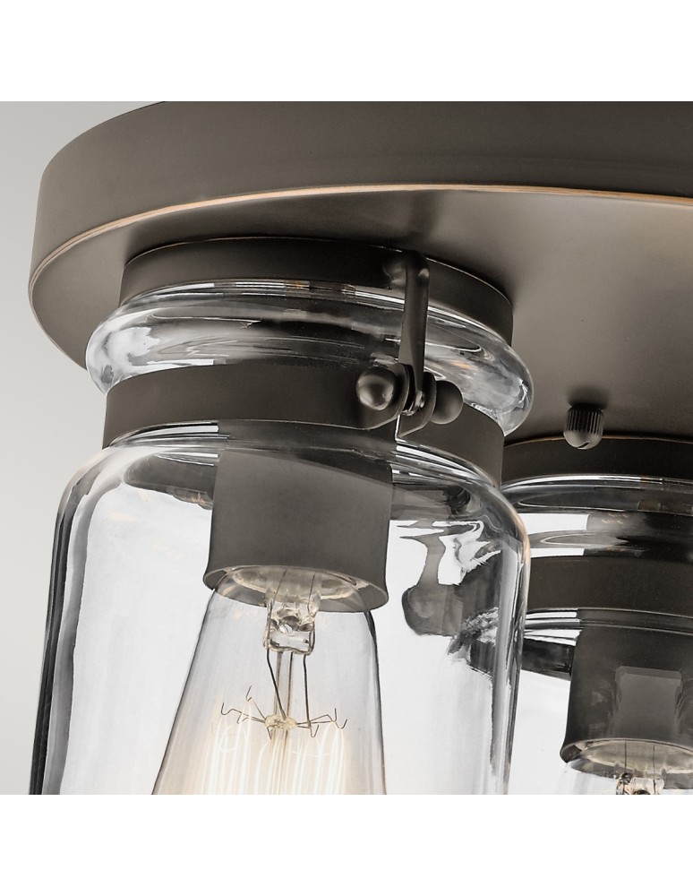 Elstead BRINLEY Plafon E27 3x60W Nikiel KL-BRINLEY-F-OZ