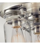 Lampy sufitowe - Elstead BRINLEY Plafon E27 3x60W Nikiel KL-BRINLEY-F-NI - product 2