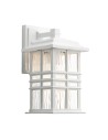 Elstead BEACON SQUARE Kinkiet E27 1x40W IP44 Biały KL-BEACON-SQUARE-S-WHT
