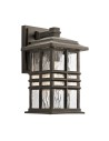 Elstead BEACON SQUARE Kinkiet E27 1x40W IP44 Antyczny Brąz KL-BEACON-SQUARE-S-OZ