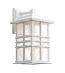 Kinkiety zewnętrzne - Elstead BEACON SQUARE Kinkiet E27 1x40W IP44 Biały KL-BEACON-SQUARE-M-WHT - product 1