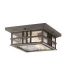 Lampy zewnętrzne sufitowe - Elstead BEACON SQUARE Plafon E27 2x60W IP44 Antyczny Brąz KL-BEACON-SQUARE-F-OZ - product 1