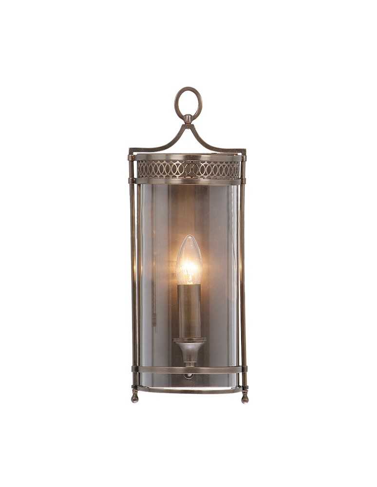 Kinkiety - Elstead GUILDHALL 1x60W E14 GH/WB DB Kinkiet - produkt kolory-swiatla.pl 1