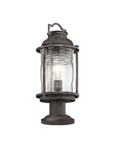 Elstead ASHLAND BAY Stojąca Zewnętrzna E27 1x60W IP44 Cynkowy KL-ASHLANDBAY3-M