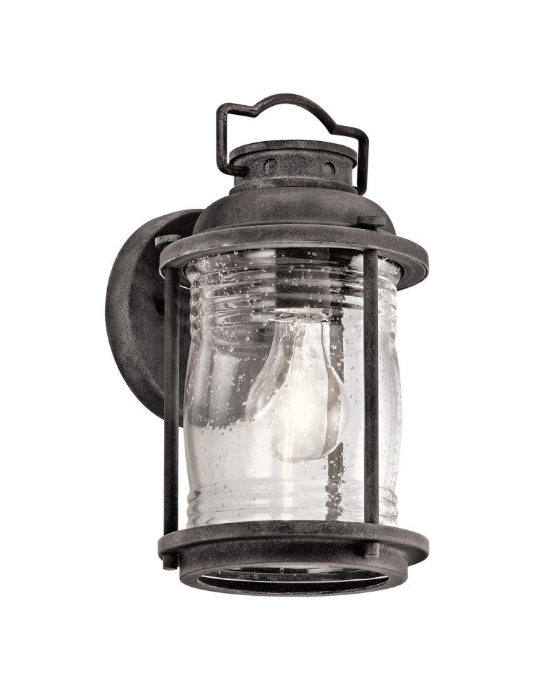 Kinkiety zewnętrzne - Elstead ASHLAND BAY Kinkiet E27 1x60W IP44 Cynkowy KL-ASHLANDBAY2-S - produkt kolory-swiatla.pl 1