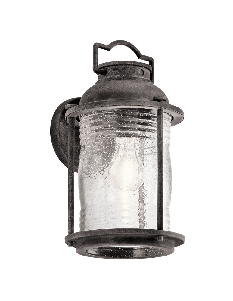 Kinkiety zewnętrzne - Elstead ASHLAND BAY Kinkiet E27 1x60W IP44 Cynkowy KL-ASHLANDBAY2-M - produkt kolory-swiatla.pl 1