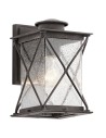 Elstead ARGYLE Kinkiet Zewnętrzny E27 1x75W IP44 Cynkowy KL-ARGYLE2-S