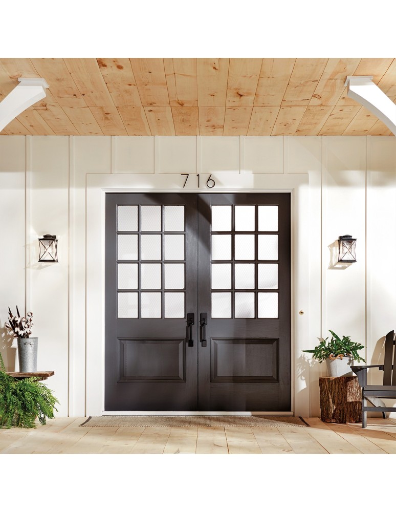 Kinkiety zewnętrzne - Elstead ARGYLE Kinkiet Zewnętrzny E27 1x75W IP44 Cynkowy KL-ARGYLE2-S - product kolory-swiatla.pl 5