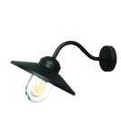 Kinkiety zewnętrzne - Elstead KLAMPENBORG Kinkiet E27 1x60W IP44 Czarny KLAMPENBORG-BK - product 1