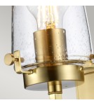 Kinkiety łazienkowe - Elstead ALTON Kinkiet E27 1x40W IP44 Mosiądz KL-ALTON1-BATH-BB - product 3