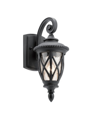 Elstead ADMIRALS COVE Kinkiet E27 1x40W IP44 Czarny KL-ADMIRALS-COVE-S