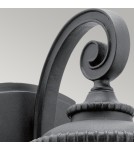 Kinkiety zewnętrzne - Elstead ADMIRALS COVE Kinkiet E27 1x40W IP44 Czarny KL-ADMIRALS-COVE-S - product 2
