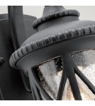 Kinkiety zewnętrzne - Elstead ADMIRALS COVE Kinkiet E27 1x40W IP44 Czarny KL-ADMIRALS-COVE-S - product 3