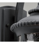 Kinkiety zewnętrzne - Elstead ADMIRALS COVE Kinkiet E27 1x60W IP44 Czarny KL-ADMIRALS-COVE-M - product 3