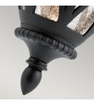 Kinkiety zewnętrzne - Elstead ADMIRALS COVE Kinkiet E27 1x60W IP44 Czarny KL-ADMIRALS-COVE-M - product 4