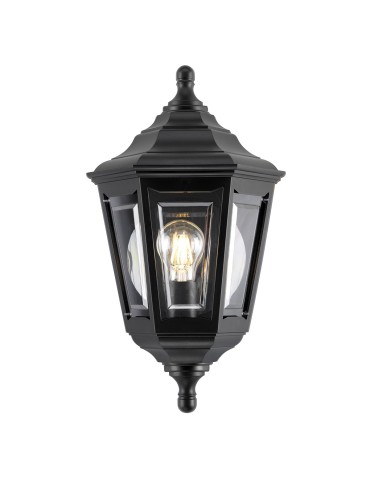 Elstead KINSALE Plafon E27 1x100W IP44 Czarny KINSALE-FLUSH