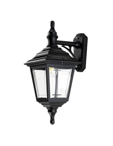 Elstead KERRY Kinkiet E27 1x100W IP44 Czarny KERRY-WALL
