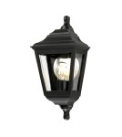 Lampy zewnętrzne sufitowe - Elstead KERRY Plafon E27 1x100W IP44 Czarny KERRY-FLUSH - produkt 1