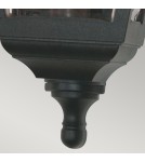Lampy zewnętrzne sufitowe - Elstead KERRY Plafon E27 1x100W IP44 Czarny KERRY-FLUSH - produkt 4