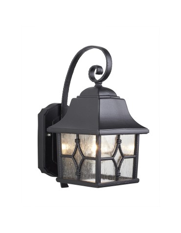 Elstead KENT Kinkiet E27 1x60W IP44 Czarny KENT