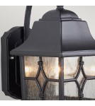 Kinkiety zewnętrzne - Elstead KENT Kinkiet E27 1x60W IP44 Czarny KENT - product 3