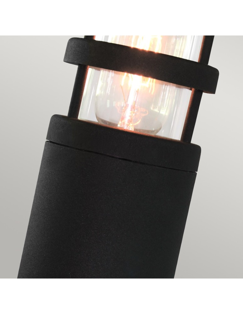 Elstead HORNBAEK Stojąca Zewnętrzna E27 1x60W IP44 Czarny HORNBAEK-PED