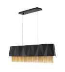 Lampy wiszące - Elstead ZUMA Wisząca E27 6x60W Czarny/Złoty HK-ZUMA-ISLE-SBG - product 1