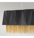Lampy wiszące - Elstead ZUMA Wisząca E27 6x60W Czarny/Złoty HK-ZUMA-ISLE-SBG - product 3