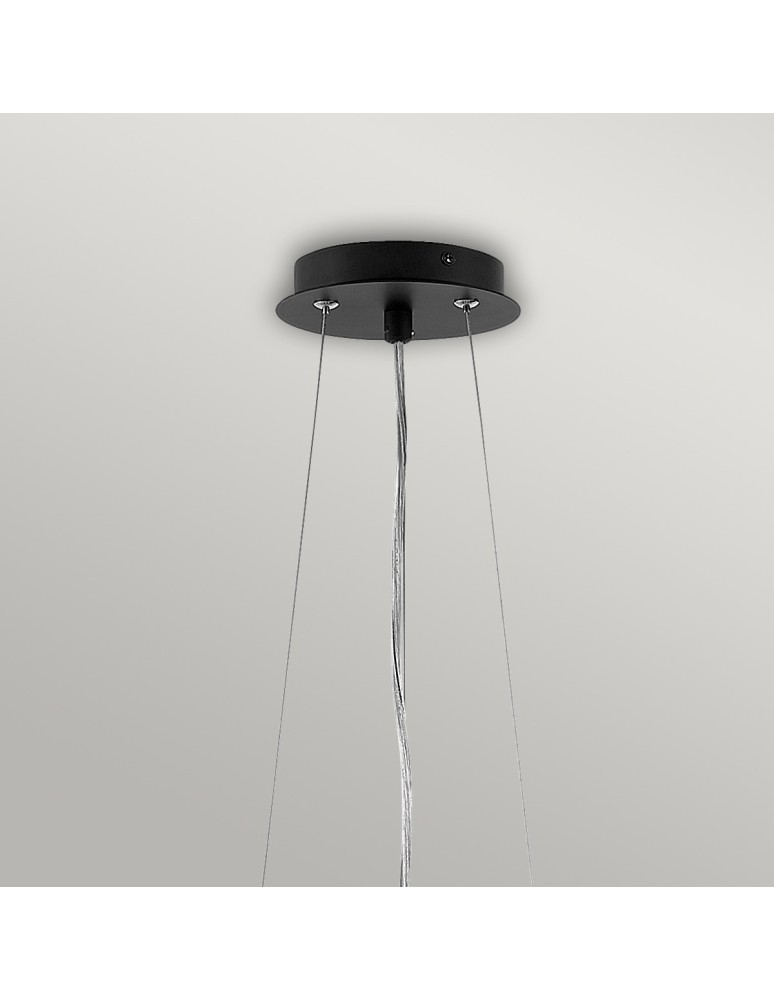 Elstead ZUMA Wisząca E27 6x60W Czarny/Złoty HK-ZUMA6-SBG