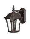 Elstead WABASH Kinkiet E27 1x60W IP44 Brązowy HK-WABASH2-S