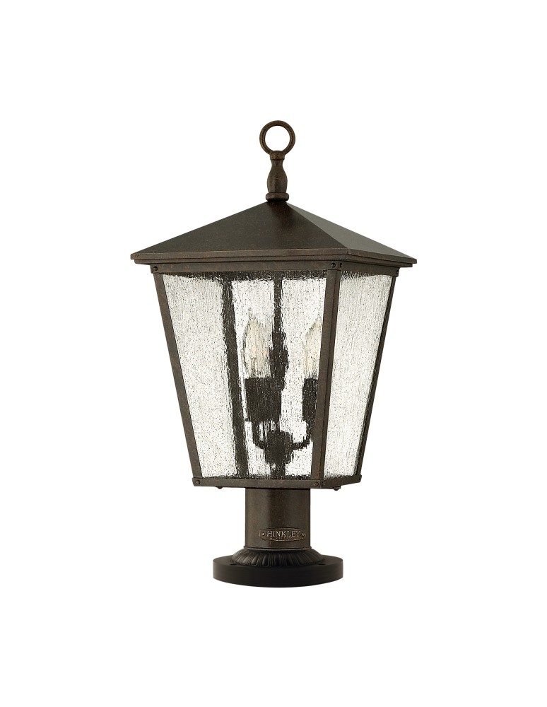 Lampy ogrodowe stojące - Elstead TRELLIS Stojąca Zewnętrzna E14 3x60W IP44 Brązowy HK-TRELLIS3-L - produkt kolory-swiatla.pl 1